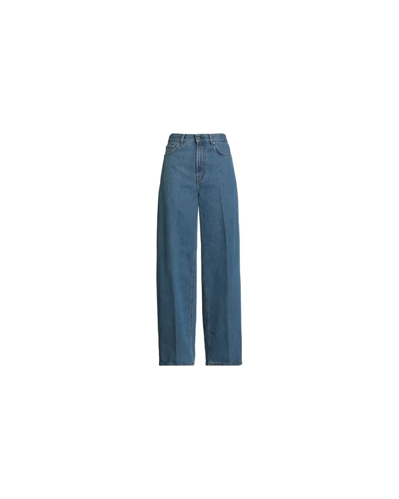 Totême HOSEN & RÖCKE - Jeanshosenauf YOOX.COM Blau