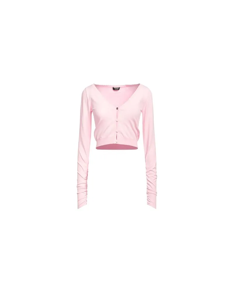 Liu Jo STRICKWAREN - Strickjackenauf YOOX.COM Rosa