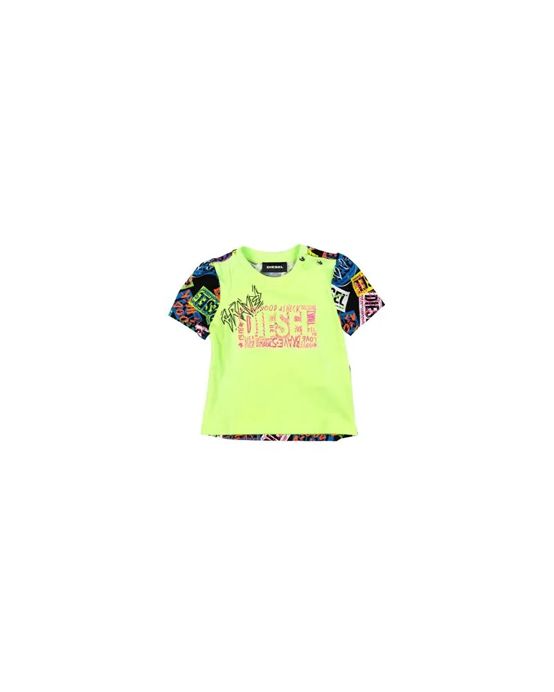 Diesel TOPS - T-shirtsauf YOOX.COM Limettengrün