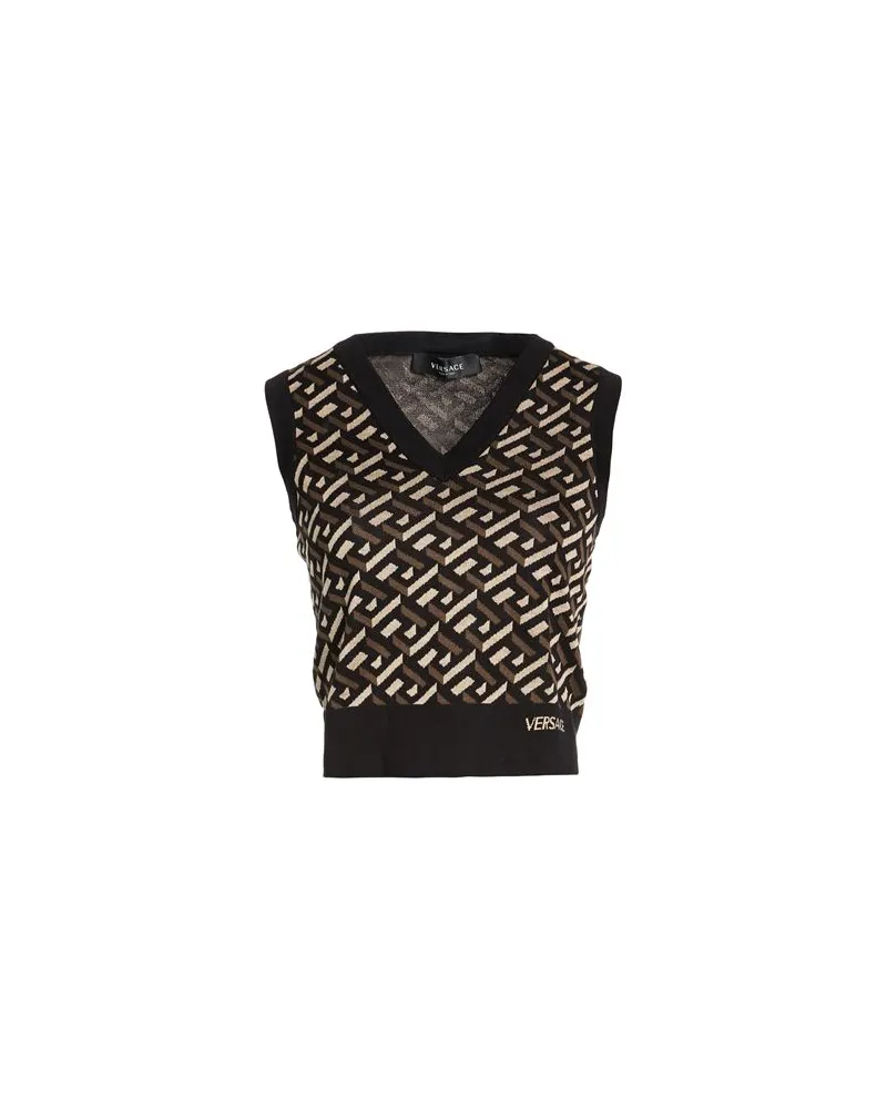 Versace STRICKWAREN - Pulloverauf YOOX.COM Schwarz