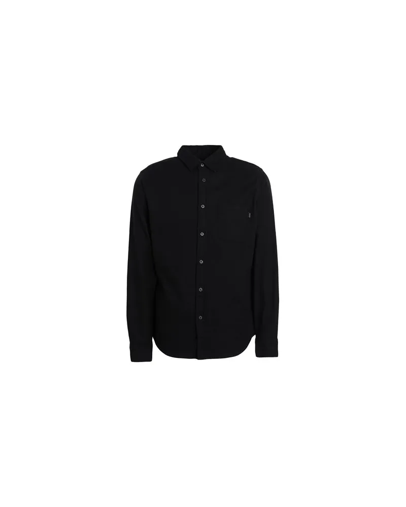 Dockers ORIGINAL SHIRT SLIM  - TOPS - Hemdenauf YOOX.COM Schwarz