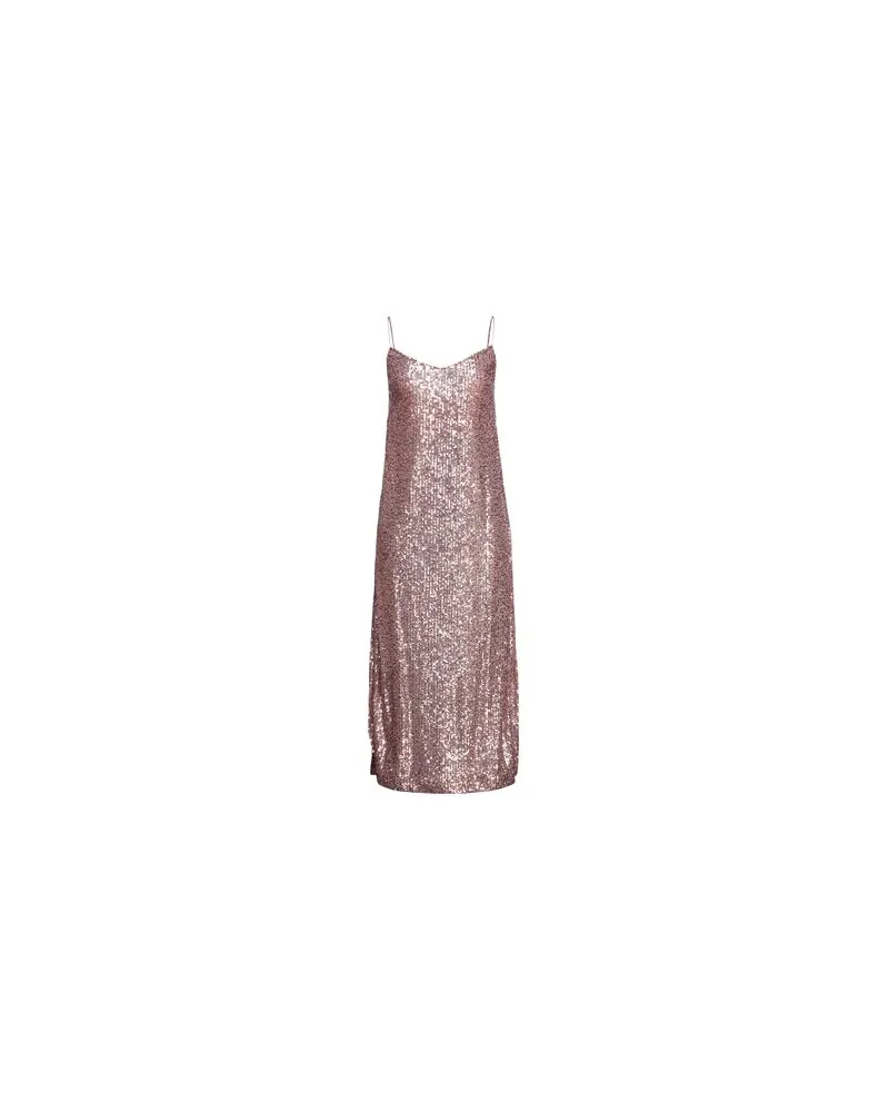 L'Autre Chose KLEIDER - Midi-Kleiderauf YOOX.COM Kupfer
