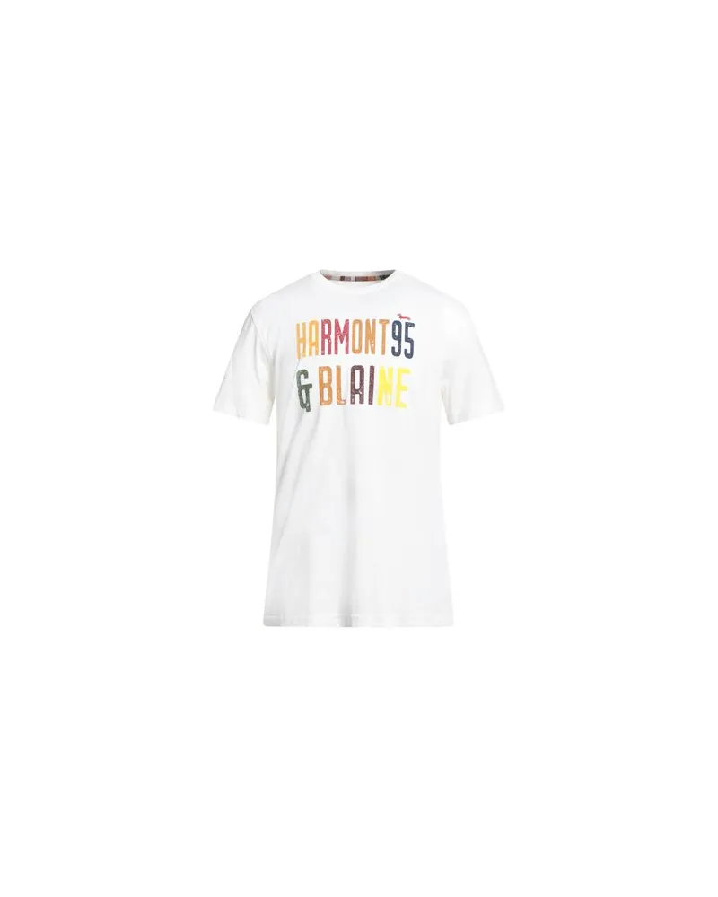 Harmont & Blaine TOPS - T-shirtsauf YOOX.COM Weiß