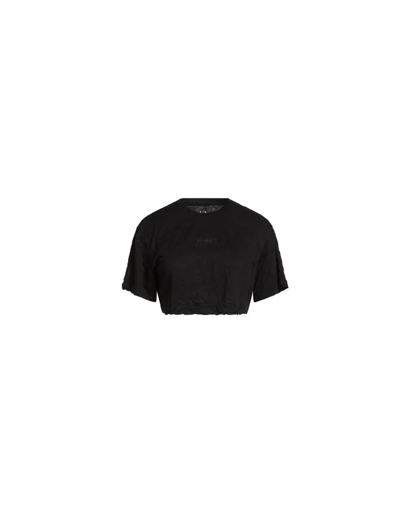 Armani Exchange TOPS - T-shirtsauf YOOX.COM Schwarz