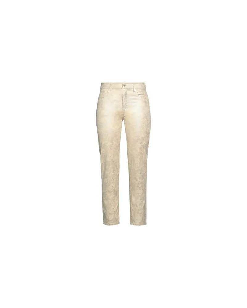 VIRNA DRÒ HOSEN & RÖCKE - Hosenauf YOOX.COM Cremeweiß