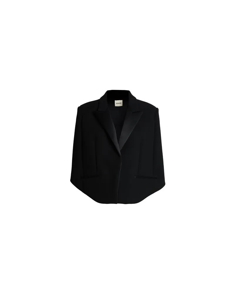 KHAITE JACKEN & MÄNTEL - Capesauf YOOX.COM Schwarz