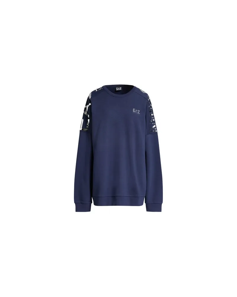 EA7 TOPS - Sweatshirtsauf YOOX.COM Marineblau