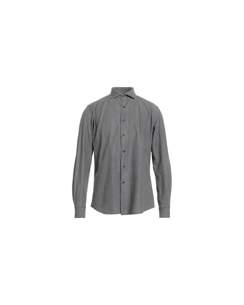XACUS TOPS - Jeanshemdenauf YOOX.COM Grau