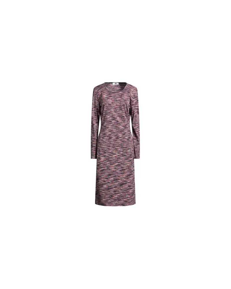 Missoni KLEIDER - Midi-Kleiderauf YOOX.COM Pflaume
