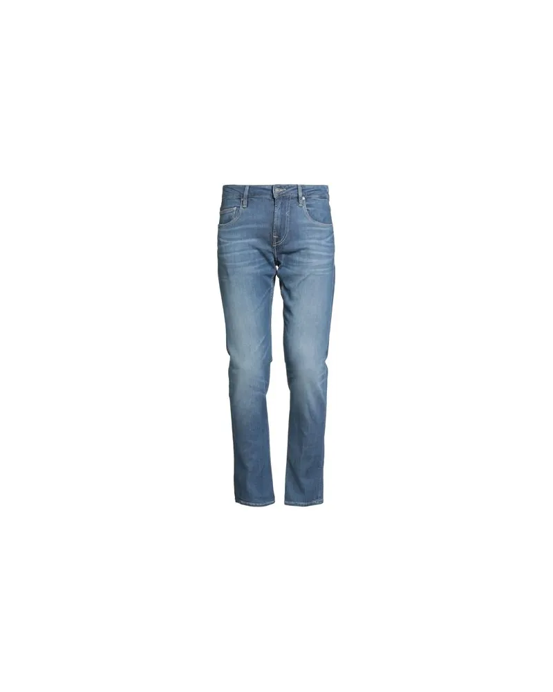 Guess HOSEN & RÖCKE - Jeanshosenauf YOOX.COM Blau