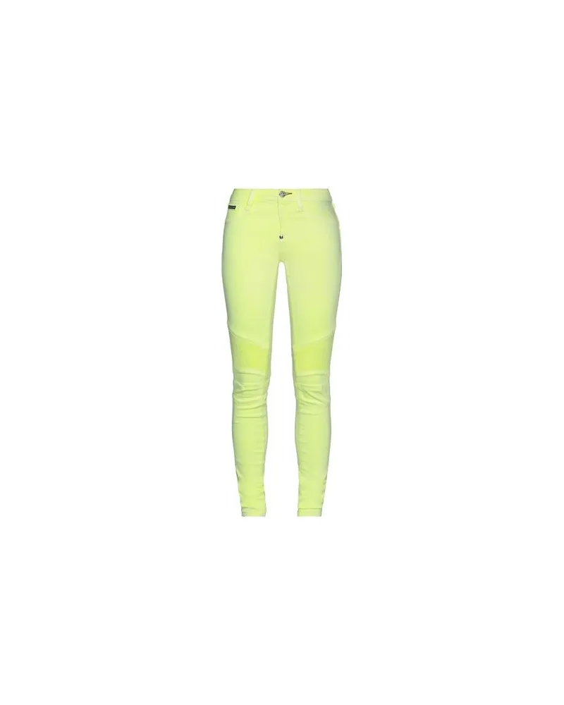 Philipp Plein HOSEN & RÖCKE - Jeanshosenauf YOOX.COM Limettengrün