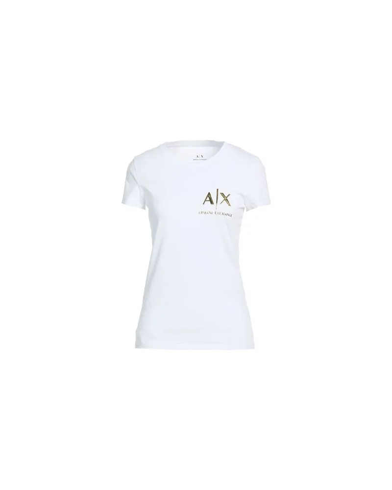 Armani Exchange TOPS - T-shirtsauf YOOX.COM Weiß