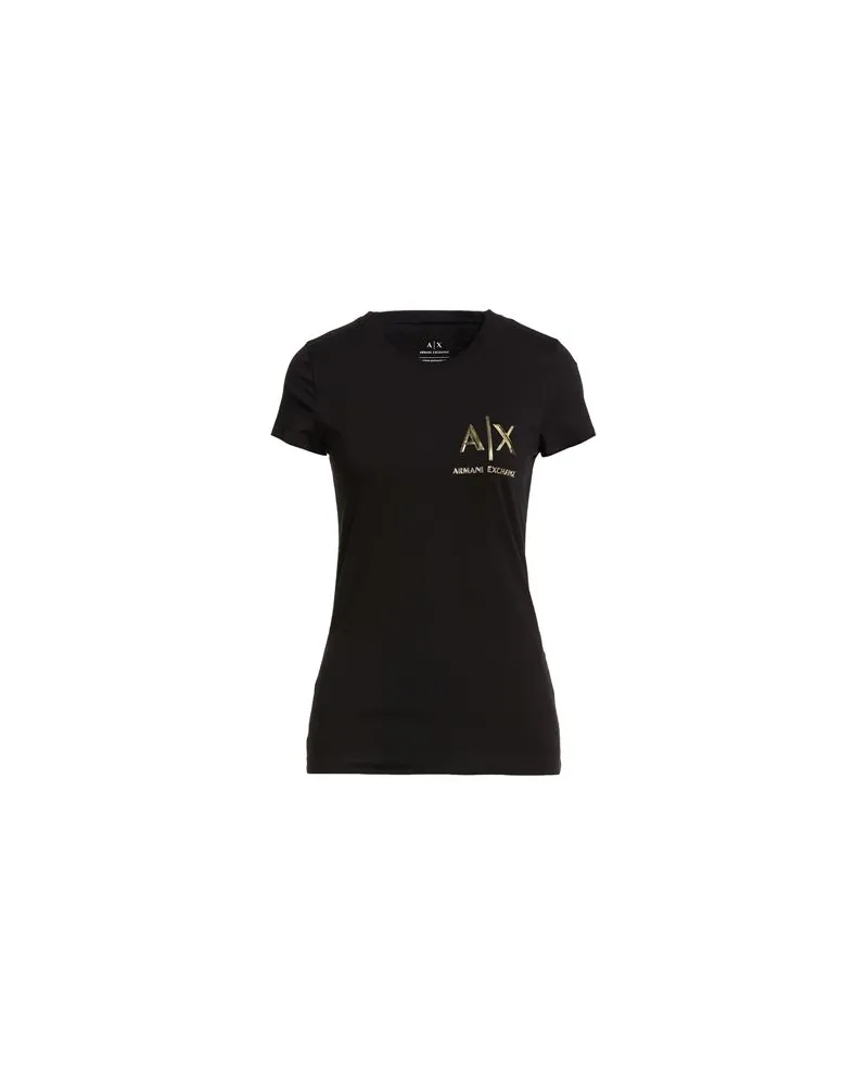 Armani Exchange TOPS - T-shirtsauf YOOX.COM Schwarz