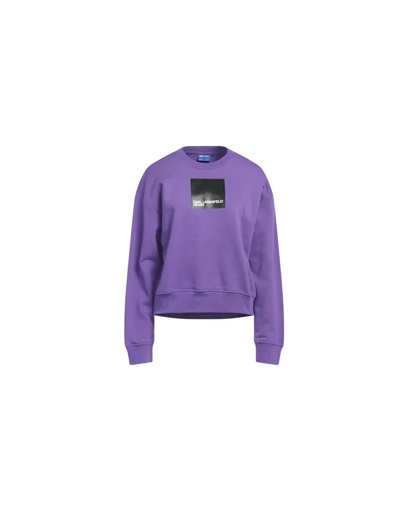 Karl Lagerfeld TOPS - Sweatshirtsauf YOOX.COM Violett