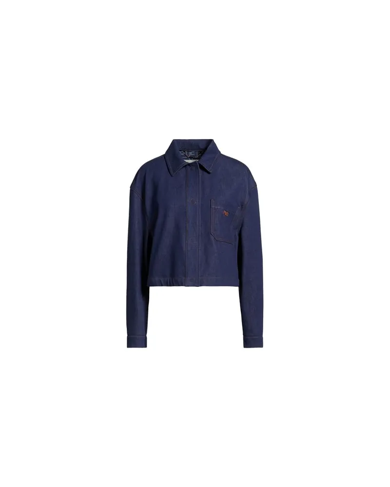 Fendi JACKEN & MÄNTEL - Jeansjacken/Mäntelauf YOOX.COM Blau