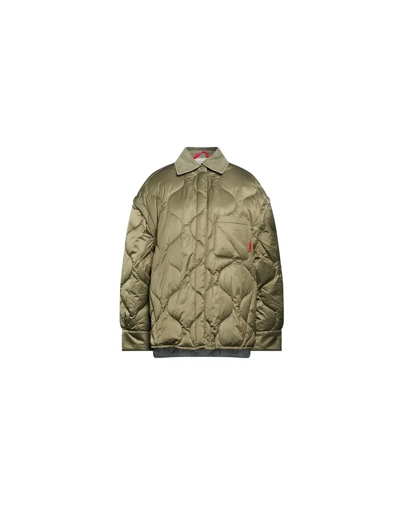 MAX&Co. JACKEN & MÄNTEL - Pufferjacken & Daunenjackenauf YOOX.COM Militärgrün