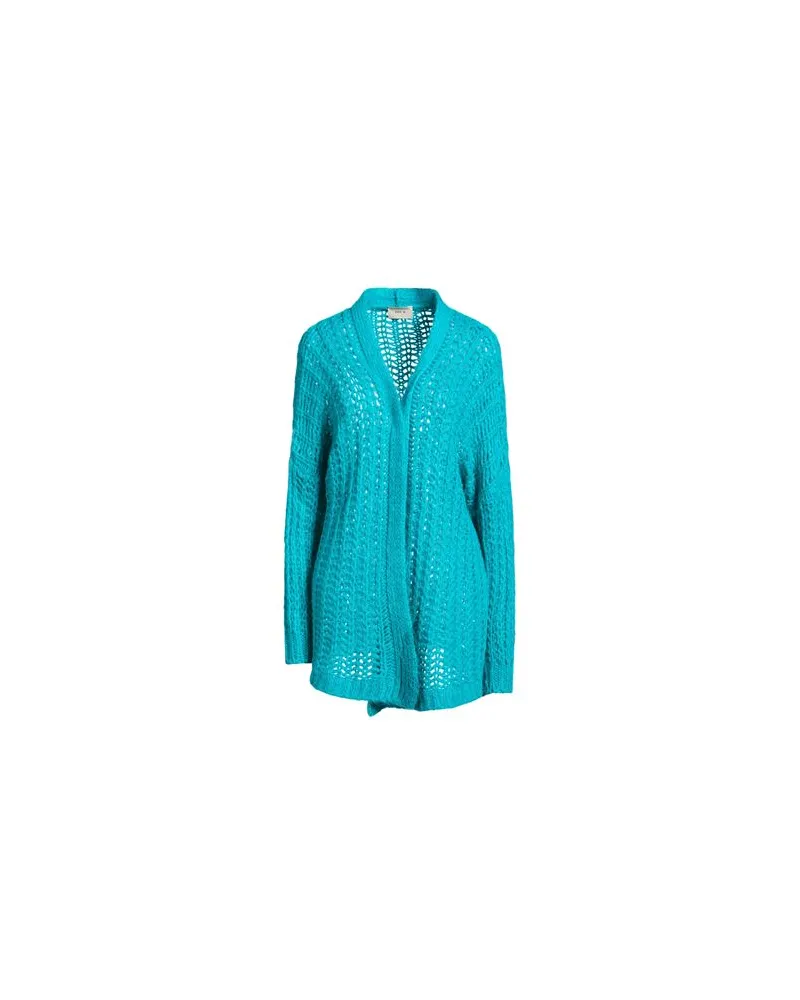TOY G STRICKWAREN - Strickjackenauf YOOX.COM Tūrkis