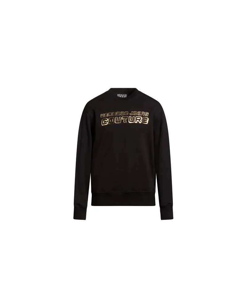 Versace Jeans TOPS - Sweatshirtsauf YOOX.COM Schwarz