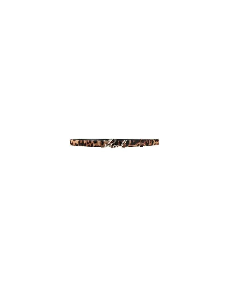 Karl Lagerfeld Kleinlederwaren - Gürtelauf YOOX.COM Beige