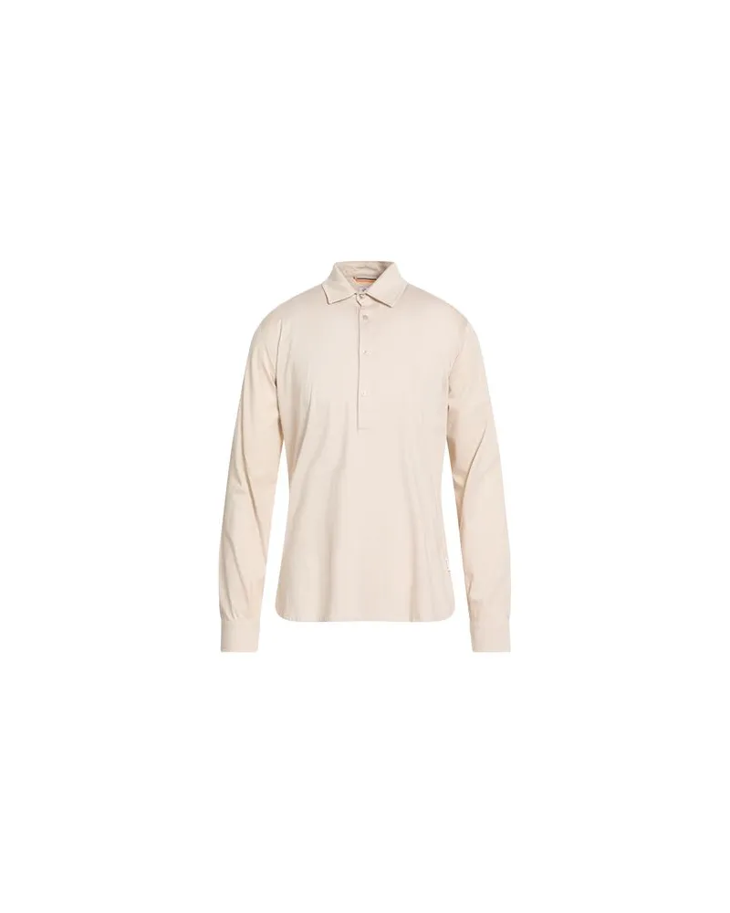 DISTRETTO12 TOPS - Poloshirtsauf YOOX.COM Beige
