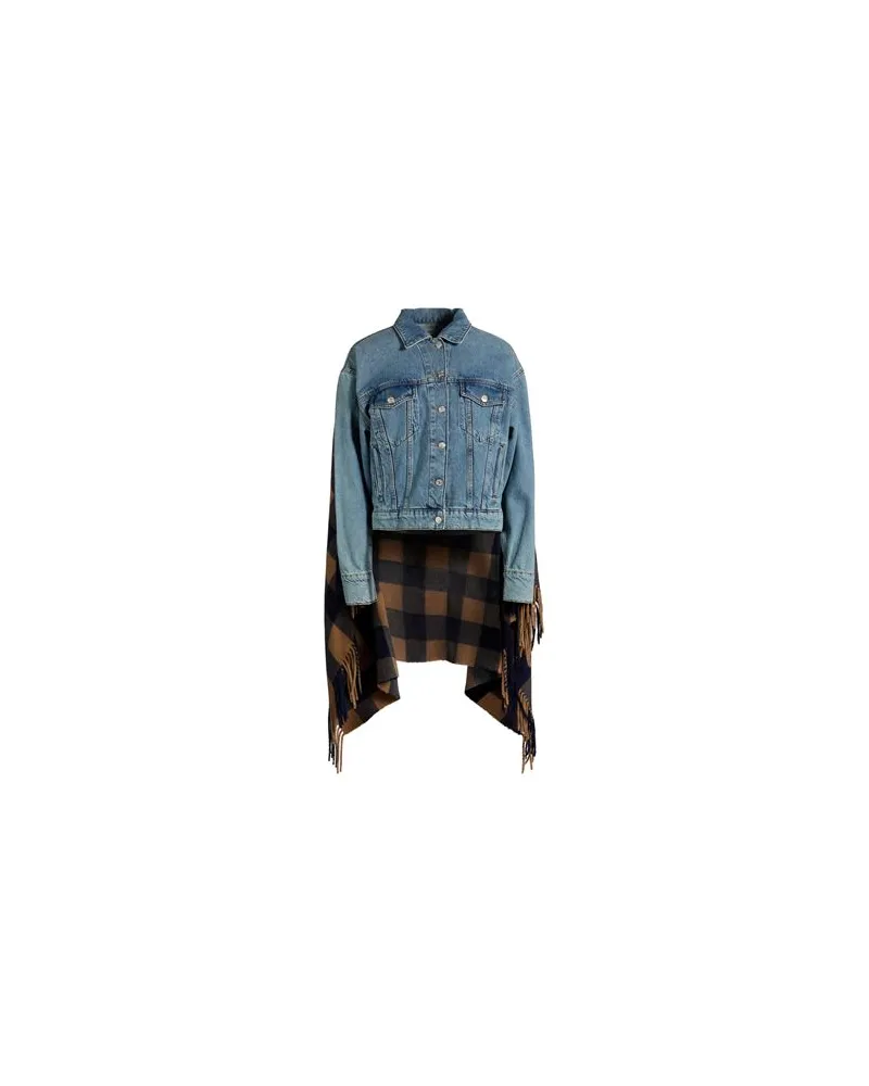 Moschino JACKEN & MÄNTEL - Jeansjacken/Mäntelauf YOOX.COM Blau