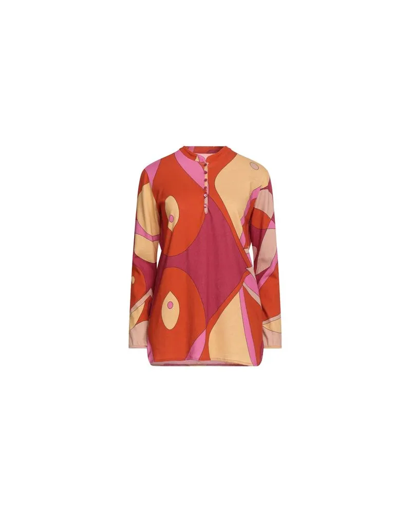 Majestic TOPS - T-shirtsauf YOOX.COM Rostrot