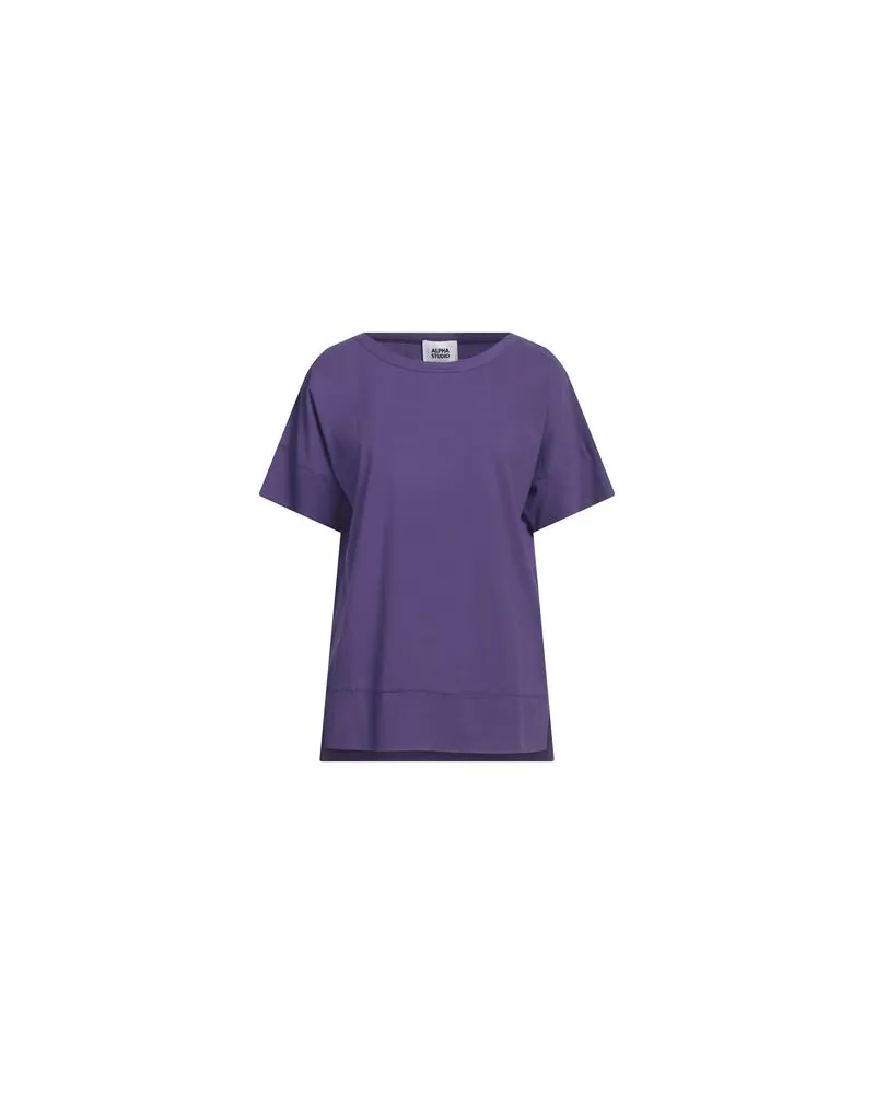Alpha Studio TOPS - T-shirtsauf YOOX.COM Violett