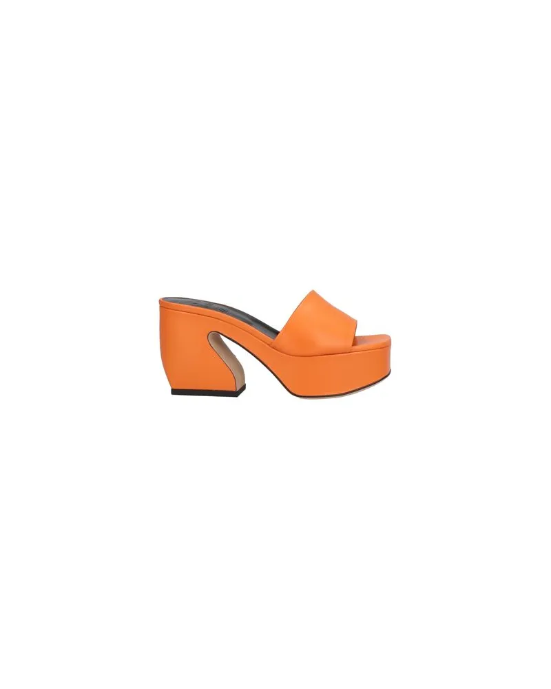 Sergio Rossi SCHUHE - Sandalenauf YOOX.COM Orange