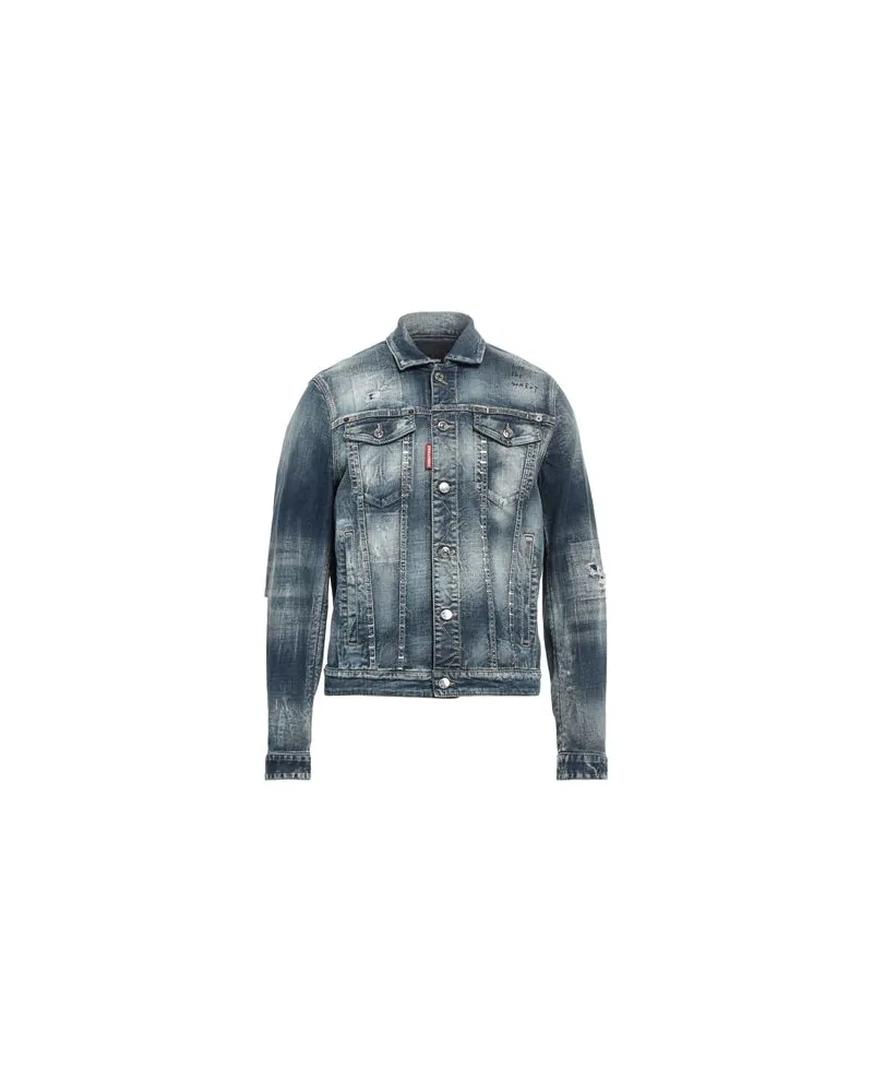 Dsquared2 JACKEN & MÄNTEL - Jeansjacken/Mäntelauf YOOX.COM Blau
