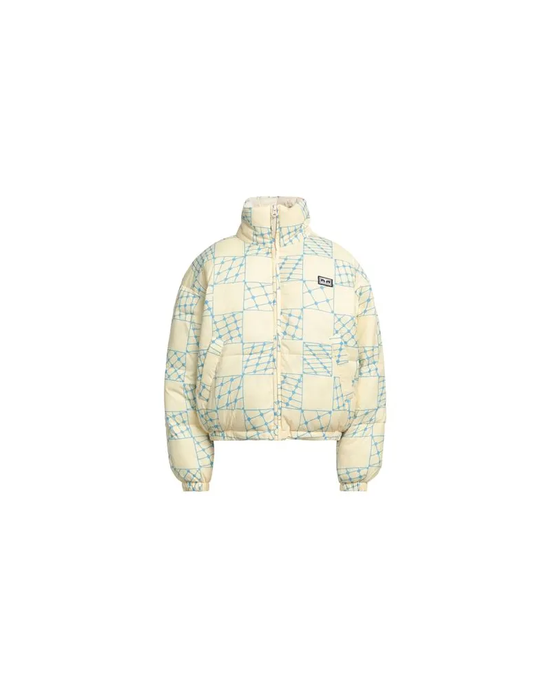 Obey JACKEN & MÄNTEL - Pufferjacken & Daunenjackenauf YOOX.COM Pastellgelb