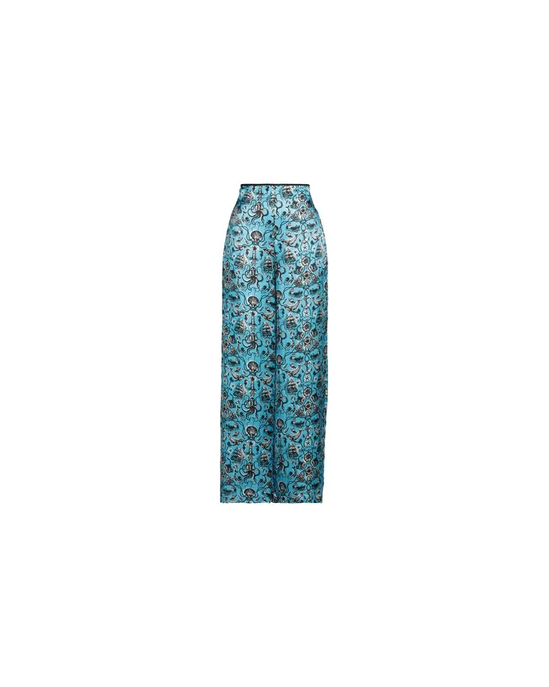 Jucca HOSEN & RÖCKE - Hosenauf YOOX.COM Azurblau