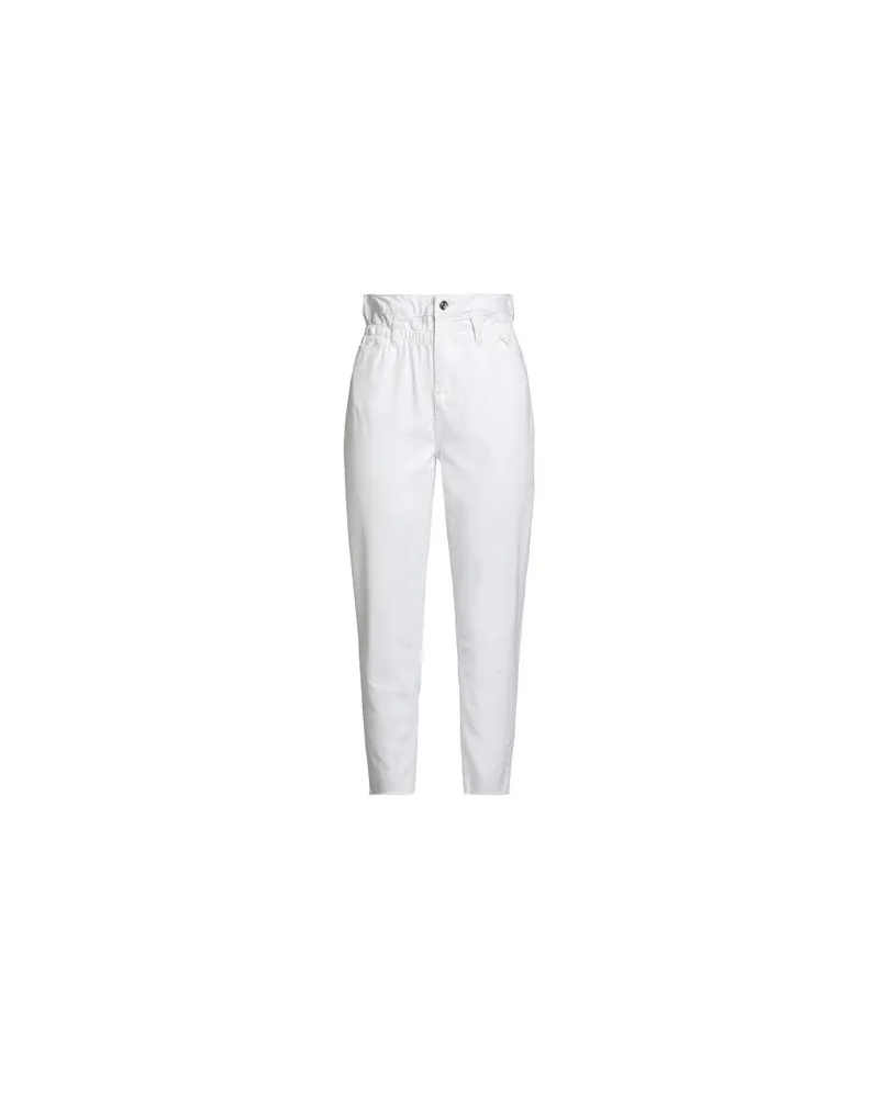 Liu Jo HOSEN & RÖCKE - Jeanshosenauf YOOX.COM Weiß