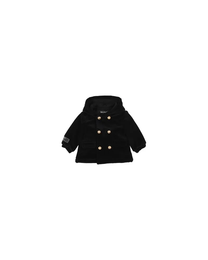 Balmain JACKEN & MÄNTEL - Mäntelauf YOOX.COM Schwarz