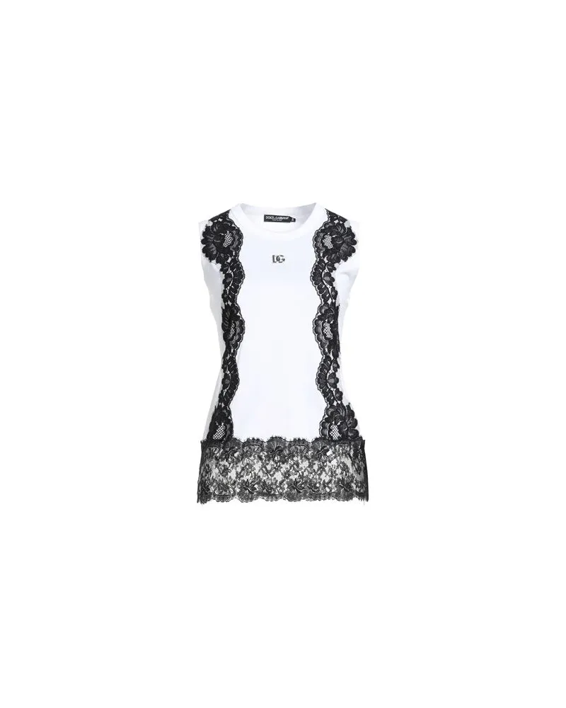 Dolce & Gabbana TOPS - T-shirtsauf YOOX.COM Weiß