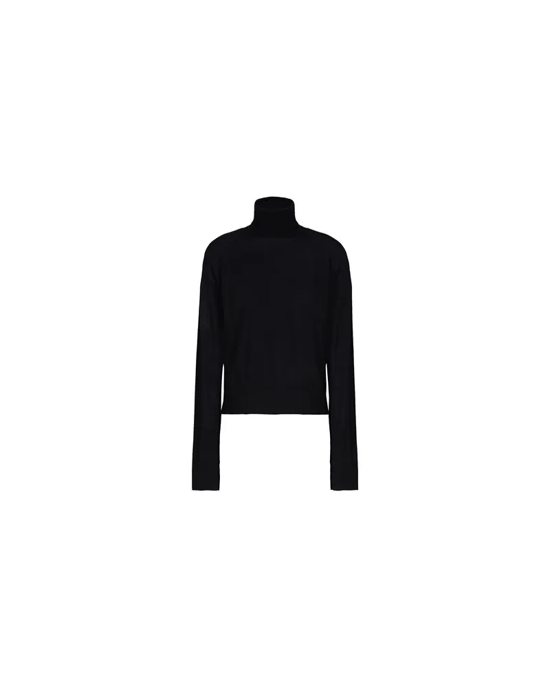 Helmut Lang STRICKWAREN - Rollkragenpulloverauf YOOX.COM Schwarz