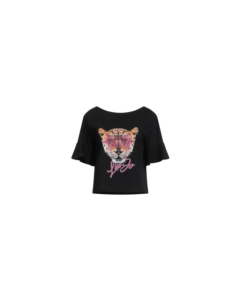 Liu Jo BETTER - TOPS - T-shirtsauf YOOX.COM Schwarz