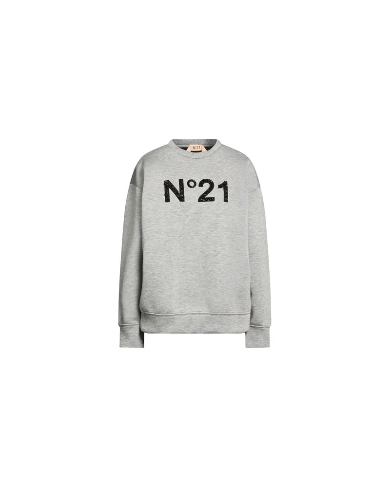 N° 21 TOPS - Sweatshirtsauf YOOX.COM Grau