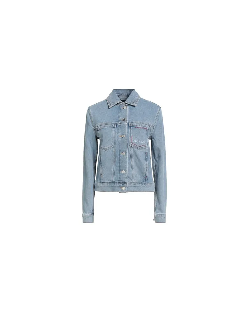Karl Lagerfeld JACKEN & MÄNTEL - Jeansjacken/Mäntelauf YOOX.COM Blau