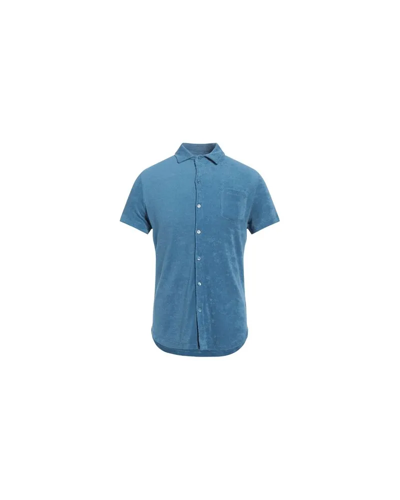 Majestic TOPS - Hemdenauf YOOX.COM Blaugrau