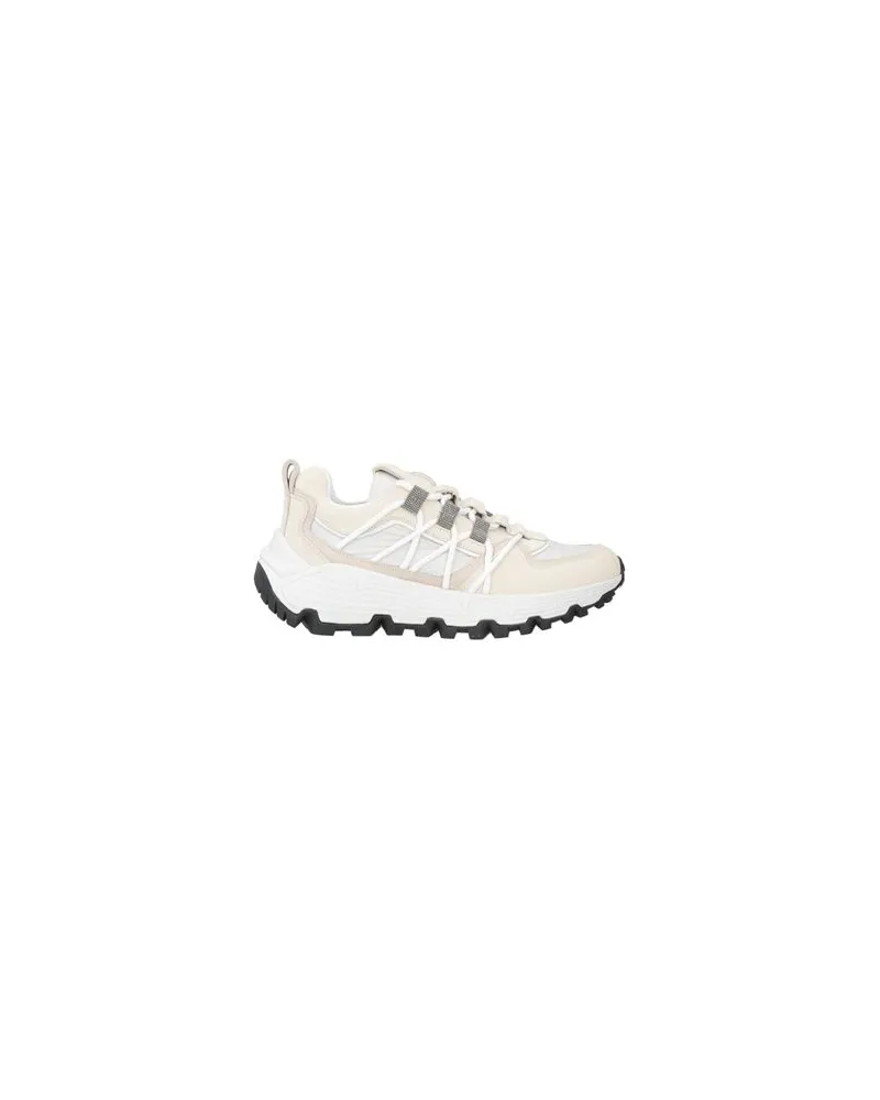Brunello Cucinelli SCHUHE - Sneakersauf YOOX.COM Elfenbein