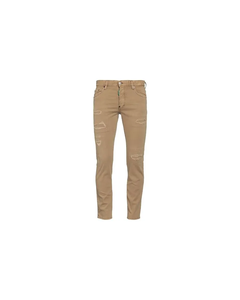 Dsquared2 HOSEN & RÖCKE - Jeanshosenauf YOOX.COM Sand