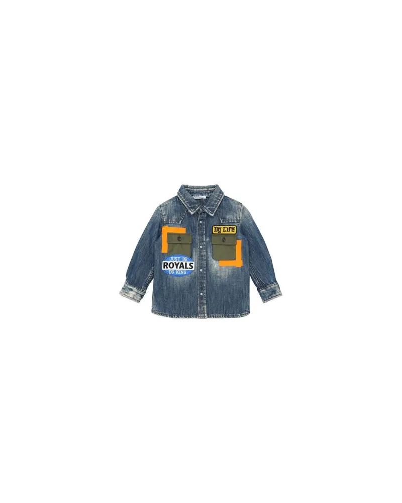 Dolce & Gabbana TOPS - Jeanshemdenauf YOOX.COM Blau