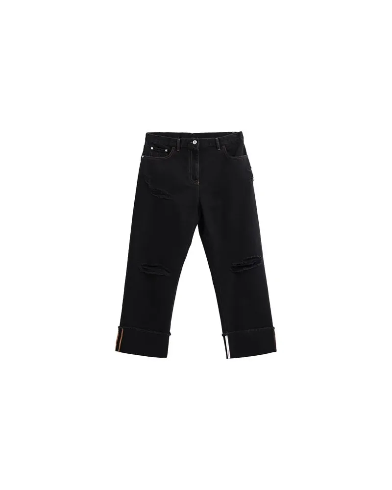 GCDS HOSEN & RÖCKE - Jeanshosenauf YOOX.COM Schwarz