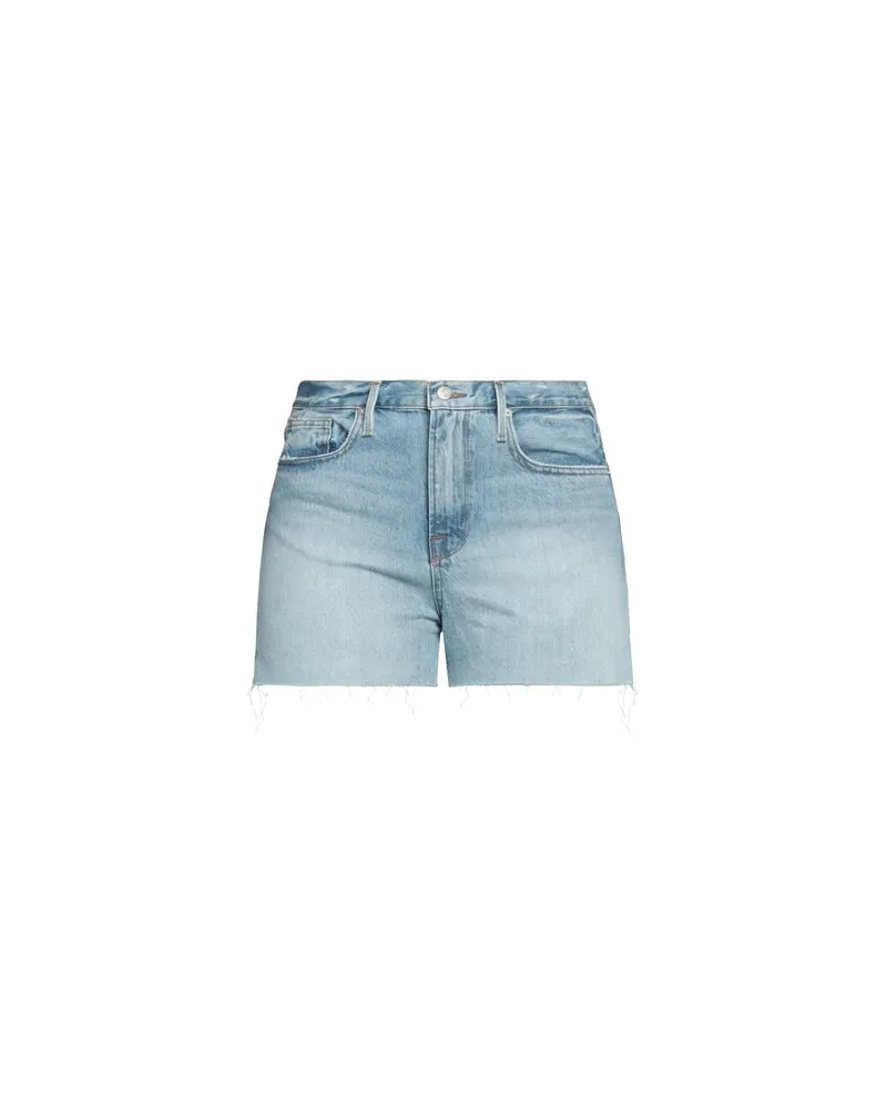 Frame Denim HOSEN & RÖCKE - Jeansshortsauf YOOX.COM Blau