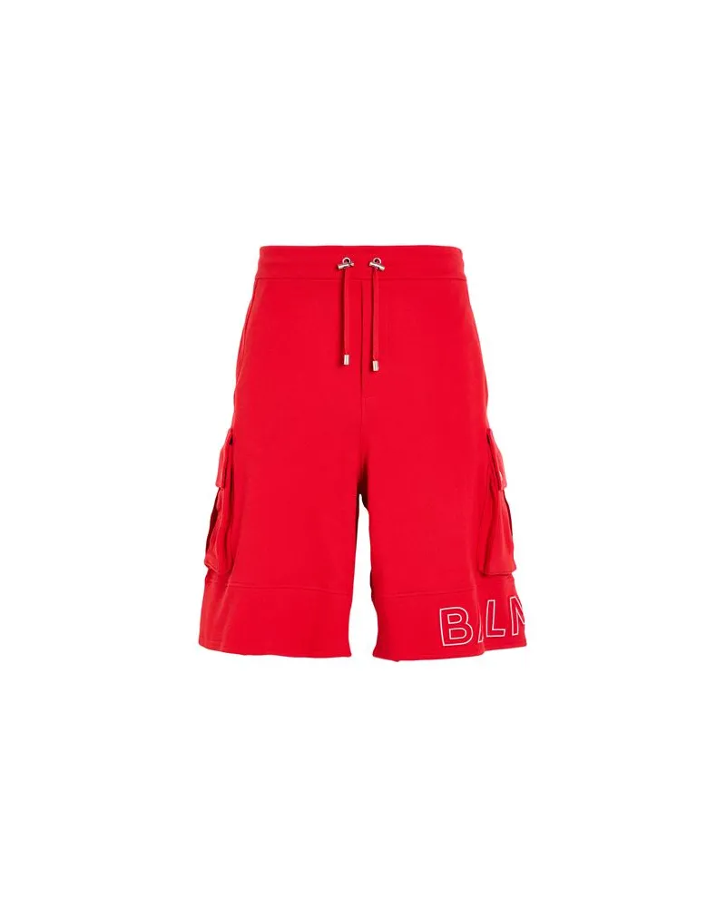 Balmain HOSEN & RÖCKE - Shorts & Bermudashortsauf YOOX.COM Rot