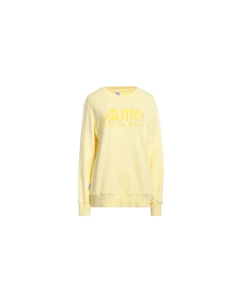 AUTRY TOPS - Sweatshirtsauf YOOX.COM Pastellgelb