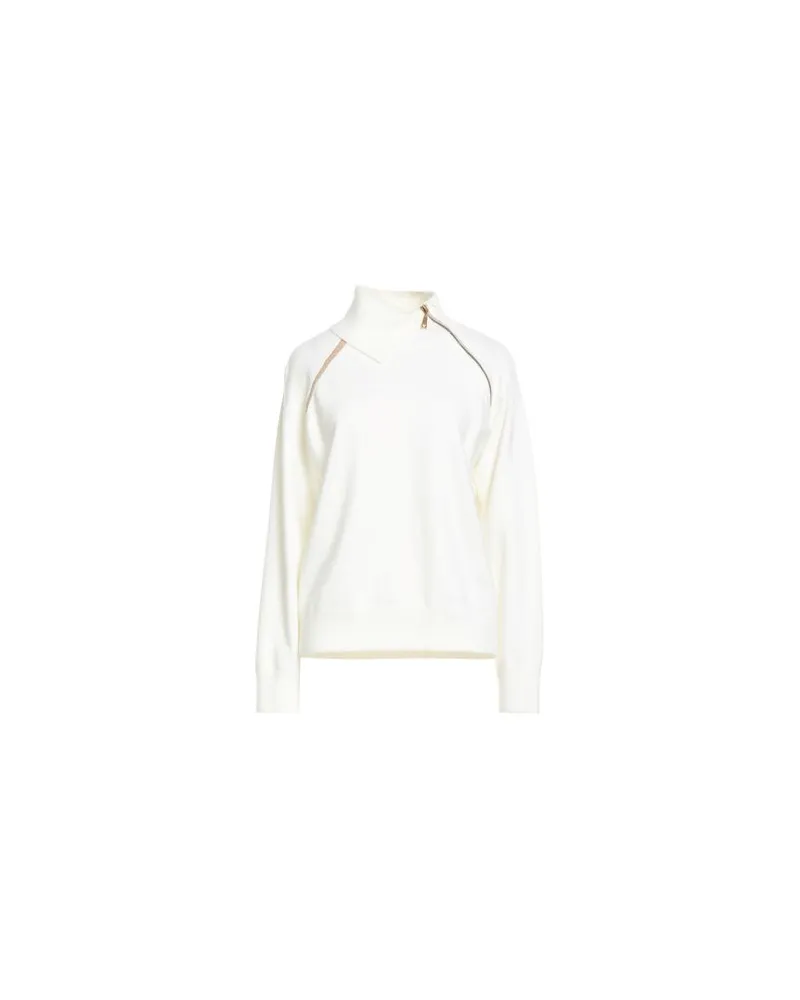 Twin-Set STRICKWAREN - Rollkragenpulloverauf YOOX.COM Cremeweiß