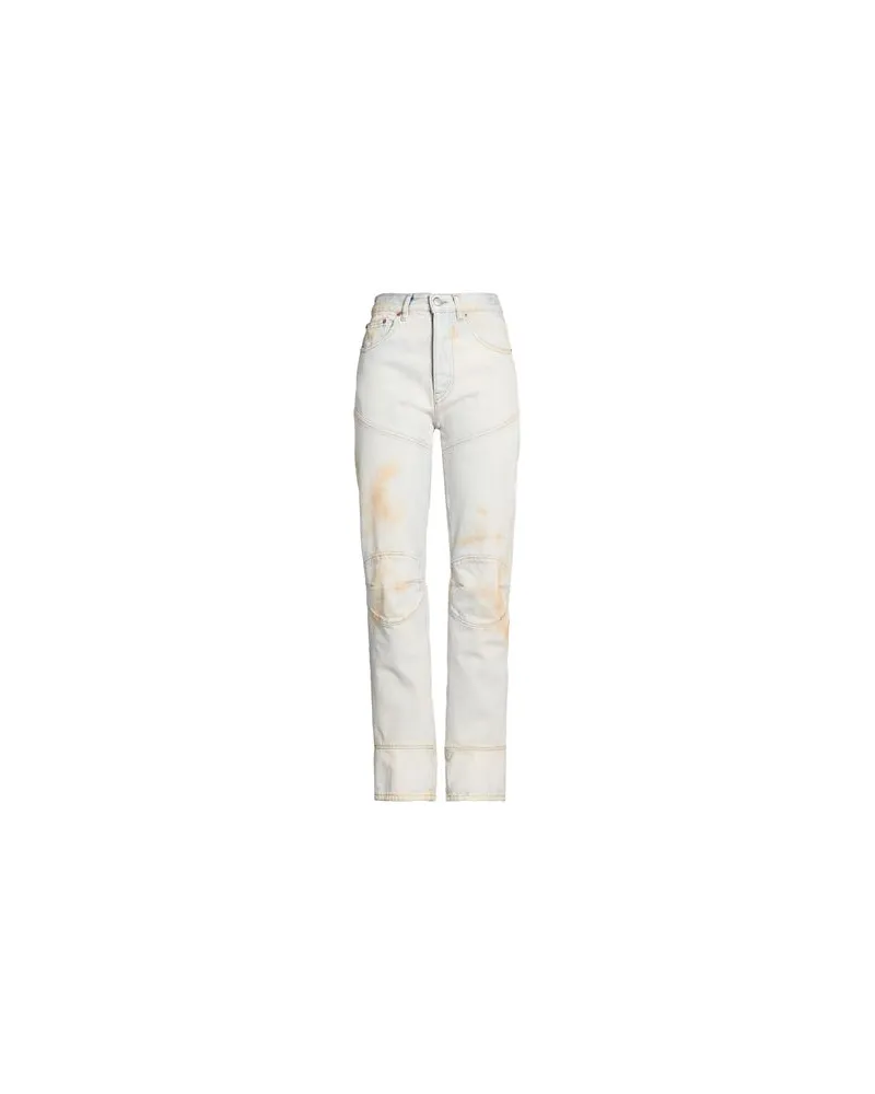 Maison Margiela HOSEN & RÖCKE - Jeanshosenauf YOOX.COM Blau