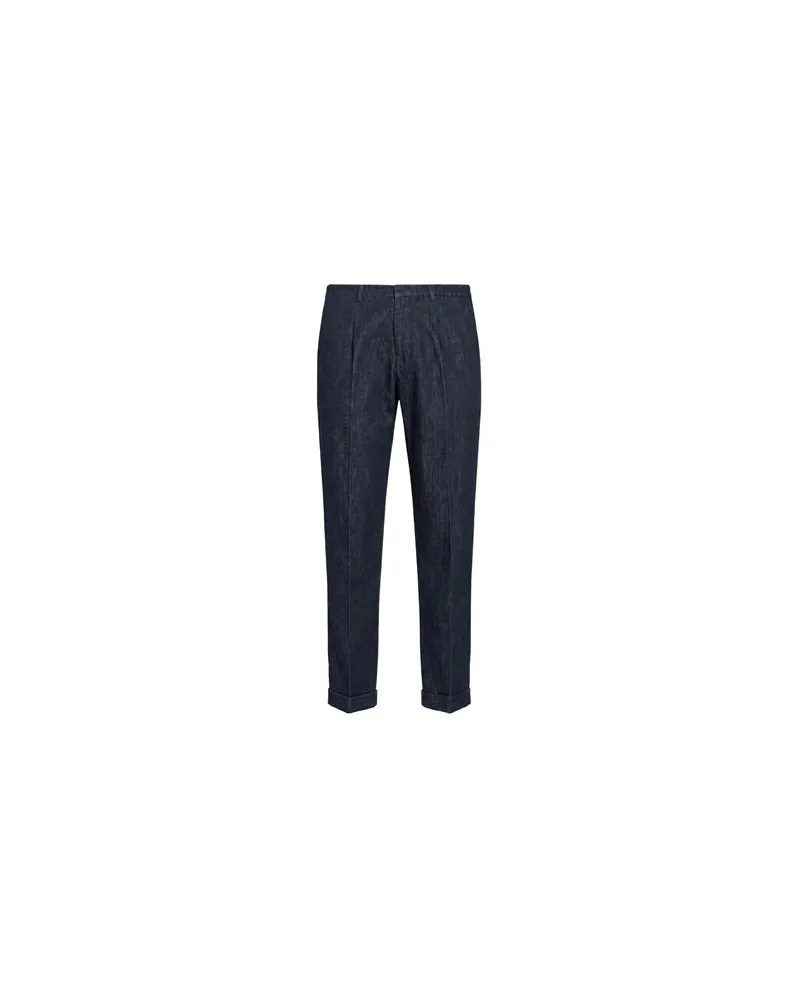 CRUNA HOSEN & RÖCKE - Jeanshosenauf YOOX.COM Blau