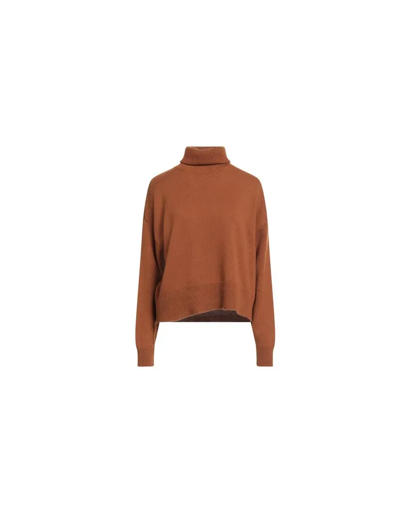 ARAGONA STRICKWAREN - Rollkragenpulloverauf YOOX.COM Braun